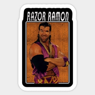 Vintage Wwe Razor Ramon Sticker